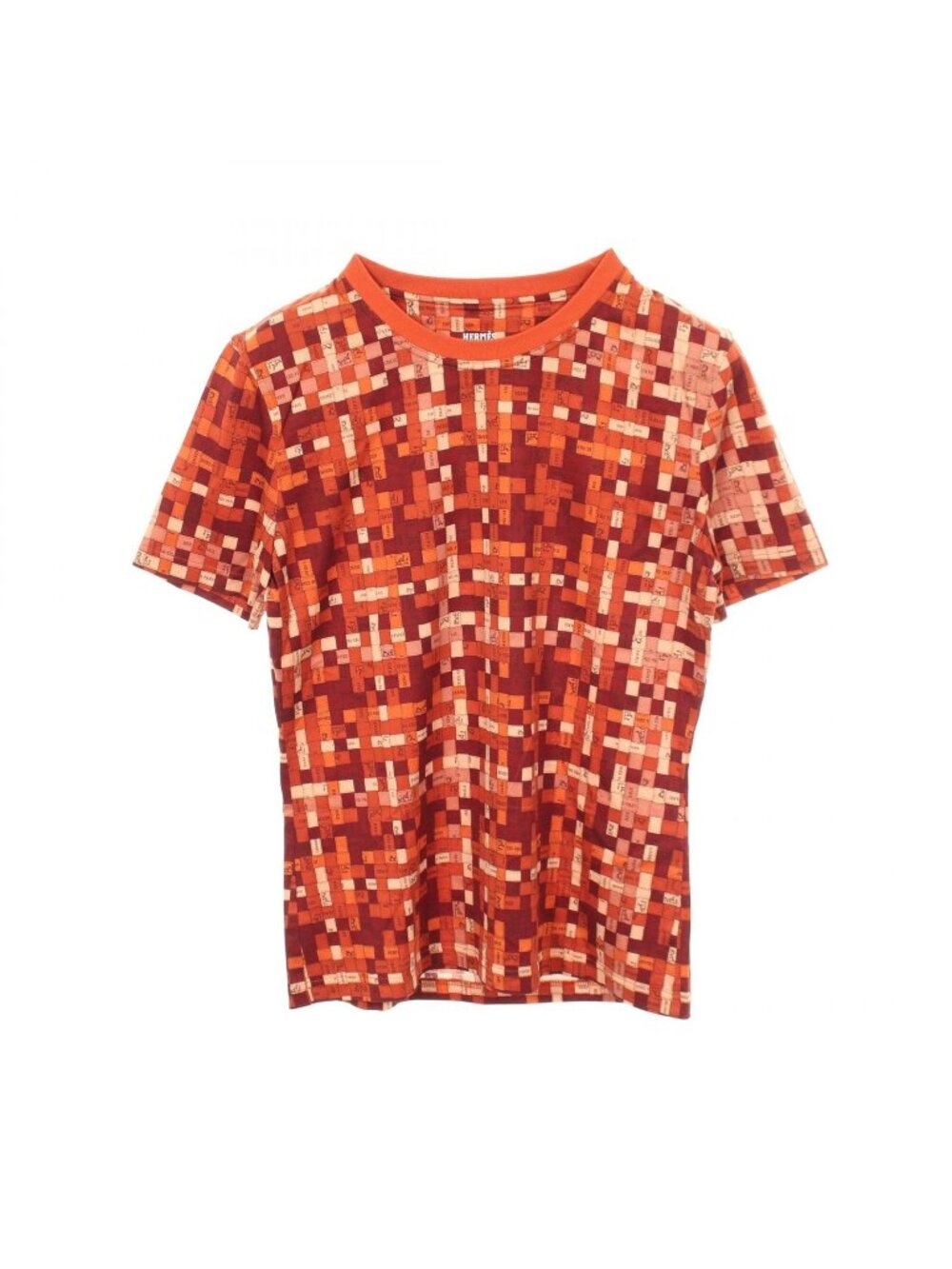 Hermes Top Bolduc Au Carre Cotton T-Shirt